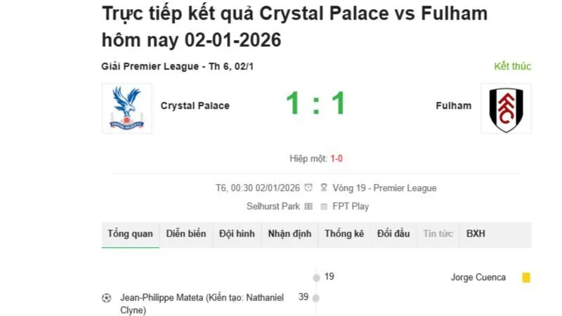 KQBD 24h mang đến trải nghiệm cập nhật bóng đá nhanh và tin cậy